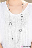Paparazzi "Cant Fight The Moonlight - Black" necklace Paparazzi Jewelry