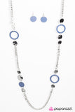Paparazzi "Cant Fight The Moonlight - Blue" necklace Paparazzi Jewelry