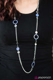 Paparazzi "Cant Fight The Moonlight - Blue" necklace Paparazzi Jewelry