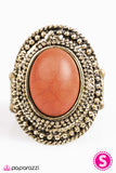 Paparazzi "Cant Tame A Wild Thing" Orange Ring Paparazzi Jewelry