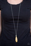 Paparazzi "Canyon Craze - Yellow" necklace Paparazzi Jewelry