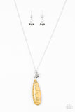 Paparazzi "Canyon Craze - Yellow" necklace Paparazzi Jewelry