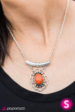 Paparazzi "Canyon Cruiser - Orange" necklace Paparazzi Jewelry