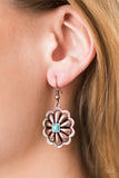 Paparazzi "Canyon Daisy - Copper" earring Paparazzi Jewelry