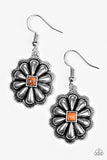 Paparazzi "Canyon Daisy - Orange" earring Paparazzi Jewelry