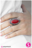 Paparazzi "Canyon Explorer" Red Ring Paparazzi Jewelry