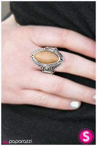 Paparazzi "Canyon Explorer" Brown Ring Paparazzi Jewelry