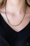Paparazzi "Canyon Horizon - Brass" necklace Paparazzi Jewelry