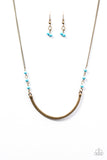 Paparazzi "Canyon Horizon - Brass" necklace Paparazzi Jewelry