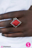 Paparazzi "Canyonlands" Red Ring Paparazzi Jewelry