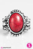 Paparazzi "Canyon Wonder" Red Ring Paparazzi Jewelry