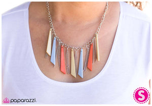 Paparazzi "Can You Dig It?" Multi Necklace & Earring Set Paparazzi Jewelry