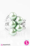 Paparazzi "Can You Keep A SEA-cret? - Green" ring Paparazzi Jewelry