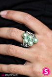 Paparazzi "Can You Keep A SEA-cret? - Green" ring Paparazzi Jewelry