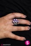 Paparazzi "Can You Keep A SEA-cret? - Purple" ring Paparazzi Jewelry