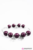 Paparazzi "Capricious Cabaret" Purple Bracelet Paparazzi Jewelry