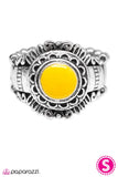 Paparazzi "Carefree Canary" ring Paparazzi Jewelry