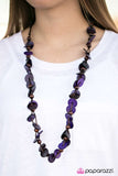 Paparazzi "Caribbean Carnival - Purple" Necklace & Earring Set Paparazzi Jewelry