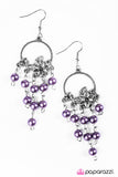 Paparazzi "Caribbean Paradise" Purple Earrings Paparazzi Jewelry