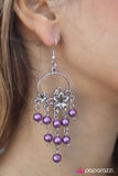 Paparazzi "Caribbean Paradise" Purple Earrings Paparazzi Jewelry