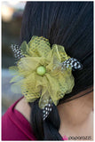 Paparazzi "Carnivale" Green Hair Clip Paparazzi Jewelry