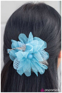 Paparazzi "Carnivale" Blue Hair Clip Paparazzi Jewelry