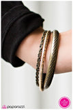 Paparazzi "Carnivore" Brass Bracelet Paparazzi Jewelry