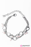 Paparazzi "Carrying Your Love With Me" Pink Bracelet Paparazzi Jewelry