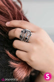 Paparazzi "Cash Money" Black Ring Paparazzi Jewelry