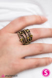 Paparazzi "Cash Money" Brass Ring Paparazzi Jewelry
