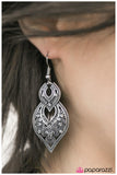 Paparazzi "Casino Royale" Silver Earrings Paparazzi Jewelry