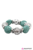 Paparazzi "Cassiopeia - Blue" bracelet Paparazzi Jewelry