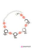 Paparazzi "Cast Ashore" Orange Bracelet Paparazzi Jewelry