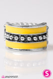 Paparazzi "Castaway Cay - Yellow" ring Paparazzi Jewelry