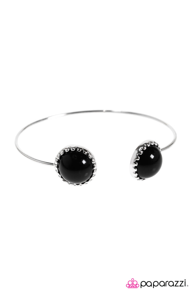 Cast a wider net black bracelet paparazzi Clearance