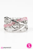 Paparazzi "Castle On The Hill - Pink" ring Paparazzi Jewelry