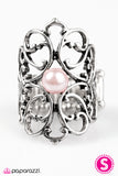 Paparazzi "Castles and Chariots - Pink" ring Paparazzi Jewelry