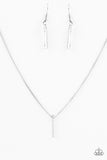 Paparazzi "Casually Casual - Silver" necklace Paparazzi Jewelry