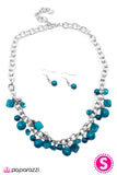 Paparazzi "Catch 22 - Blue Necklace" necklace Paparazzi Jewelry