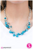 Paparazzi "Catch 22 - Blue Necklace" necklace Paparazzi Jewelry