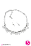 Paparazzi "Catch 22 - White" necklace Paparazzi Jewelry