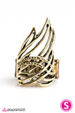 Paparazzi "Catch Fire - Brass" ring Paparazzi Jewelry
