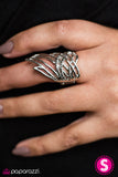Paparazzi "Catch Fire - Silver" ring Paparazzi Jewelry