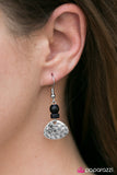 Paparazzi "Catching Waves" Black Earrings Paparazzi Jewelry