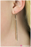 Paparazzi "Catch Me If You Can - Copper" necklace Paparazzi Jewelry