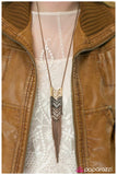 Paparazzi "Catch Me If You Can - Copper" necklace Paparazzi Jewelry