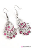 Paparazzi "Catch Some Sparkle" Pink Earrings Paparazzi Jewelry