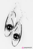 Paparazzi "Catch The Uncatchable" Black Earrings Paparazzi Jewelry