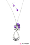 Paparazzi "Catch You Later! - Purple" necklace Paparazzi Jewelry