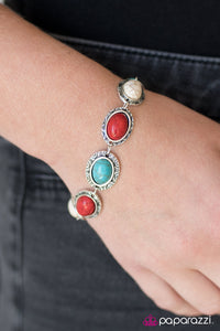 Paparazzi "Catch You On The CLIFFSIDE" Multi Bracelet Paparazzi Jewelry